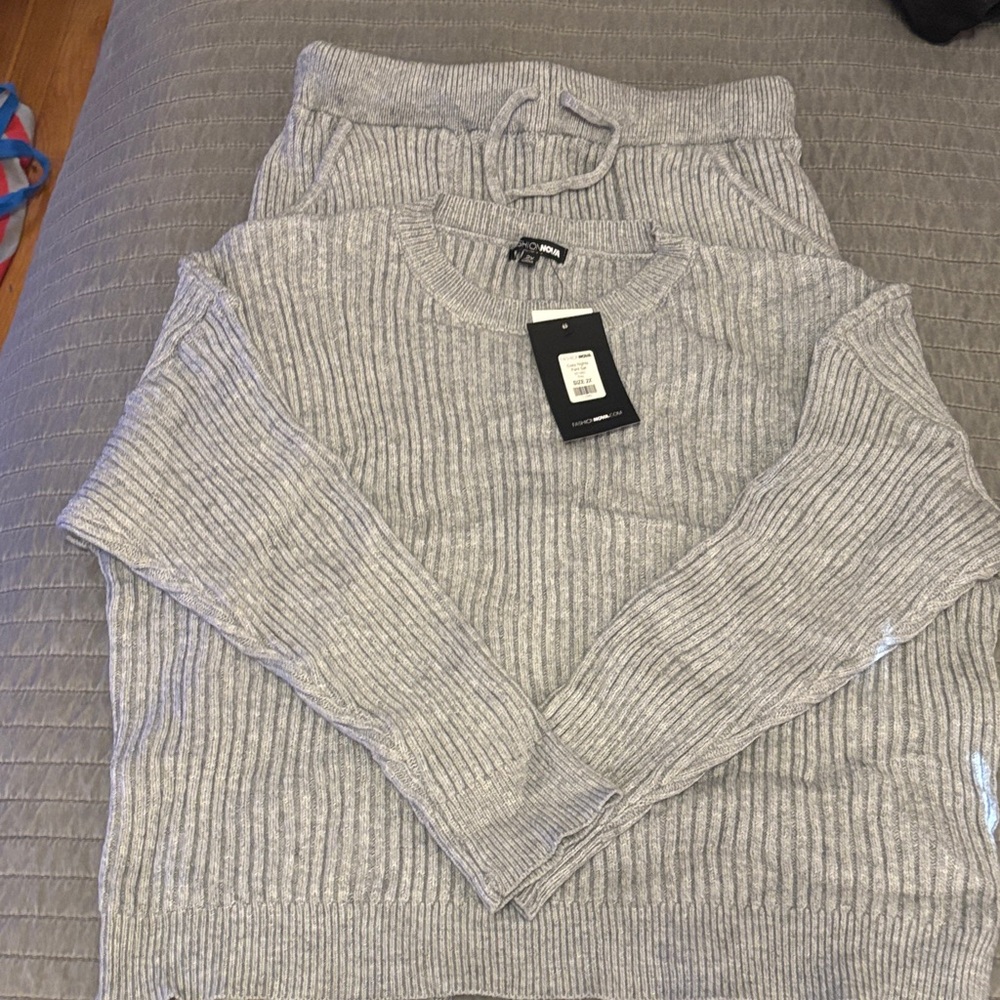Light Gray pant set